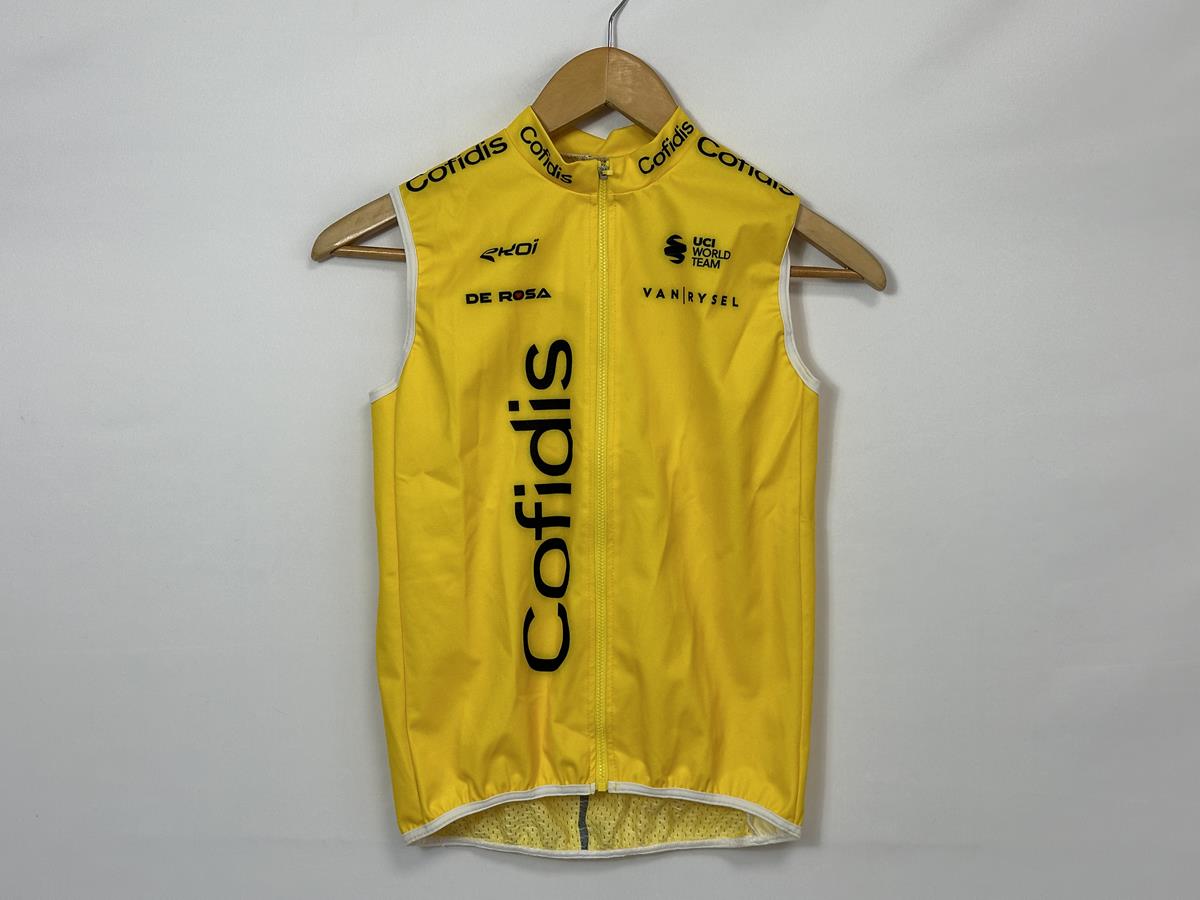 Team Cofidis - Sleeveless Wind Vest by Van Rysel