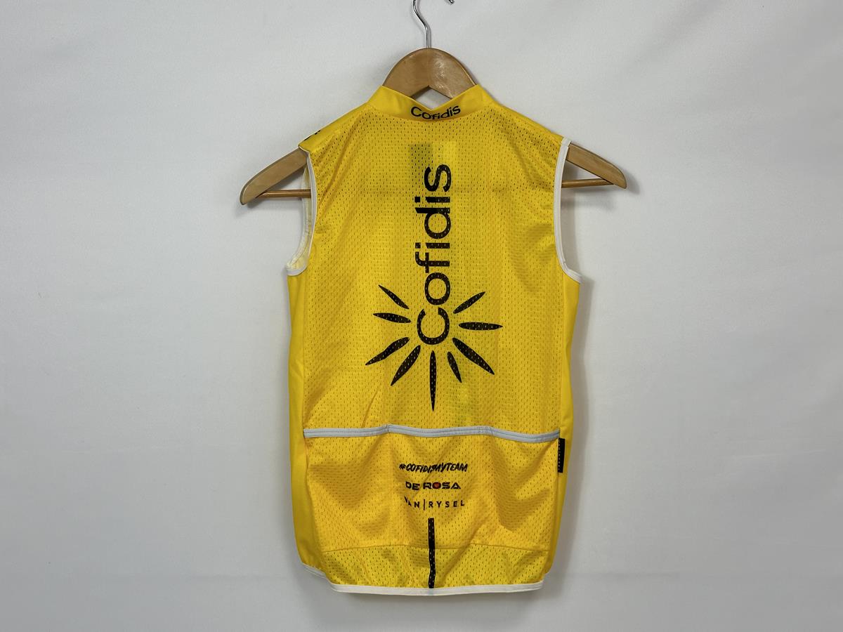 Team Cofidis - Sleeveless Wind Vest by Van Rysel