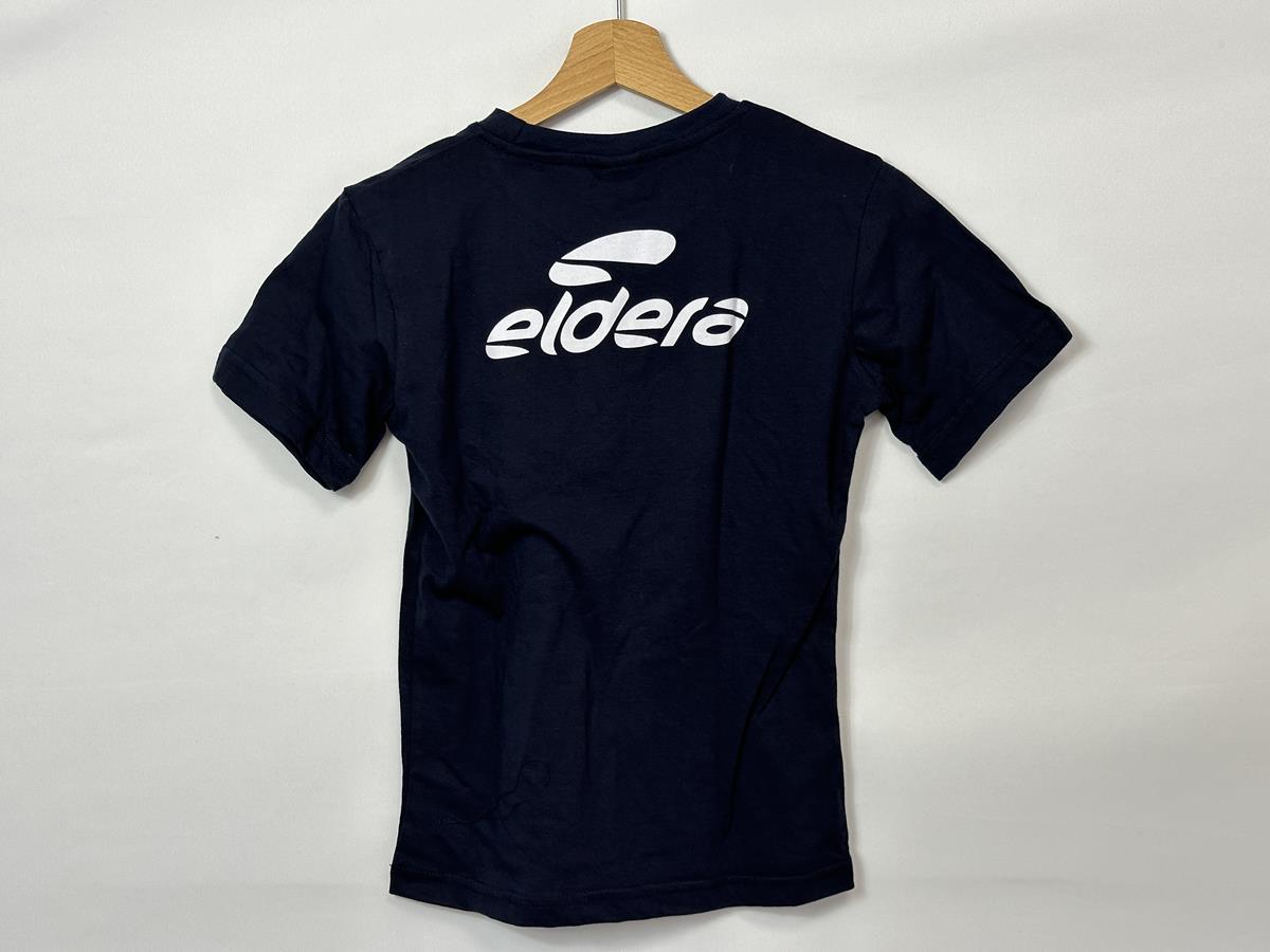 Team FDJ - Camiseta manga curta azul da Eldera