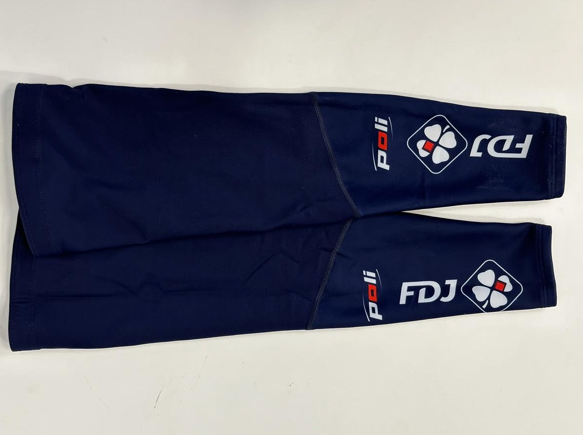 Team FDJ - Unisex Thermal Leg Warmers by Poli