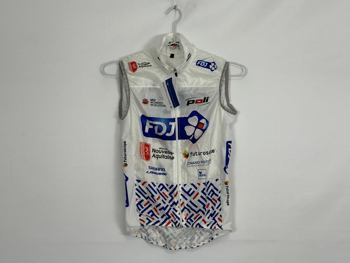Team FDJ - Women's Ultralight Light Wind Vest by Poli