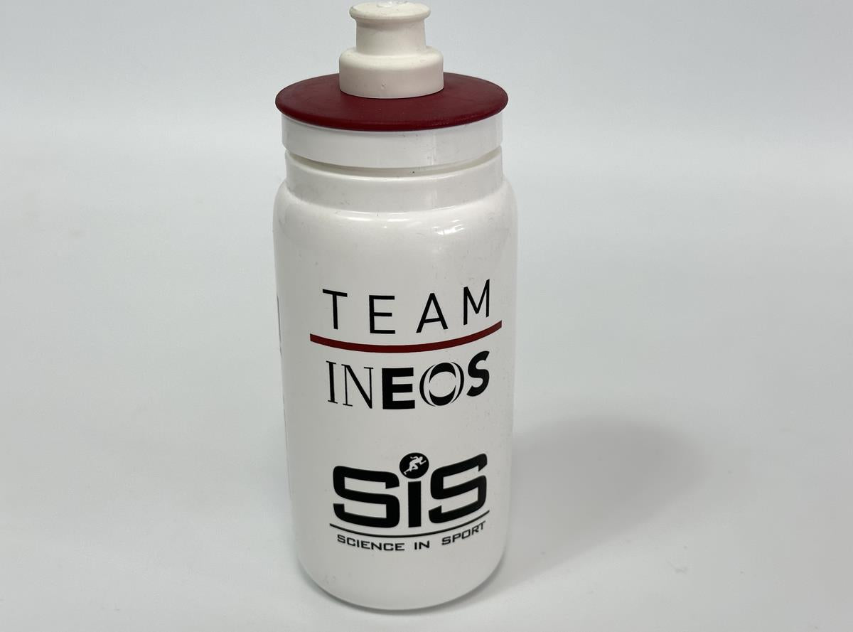 Team Ineos Grenadiers - Borraccia da ciclismo bianca da 550 ml di SiS