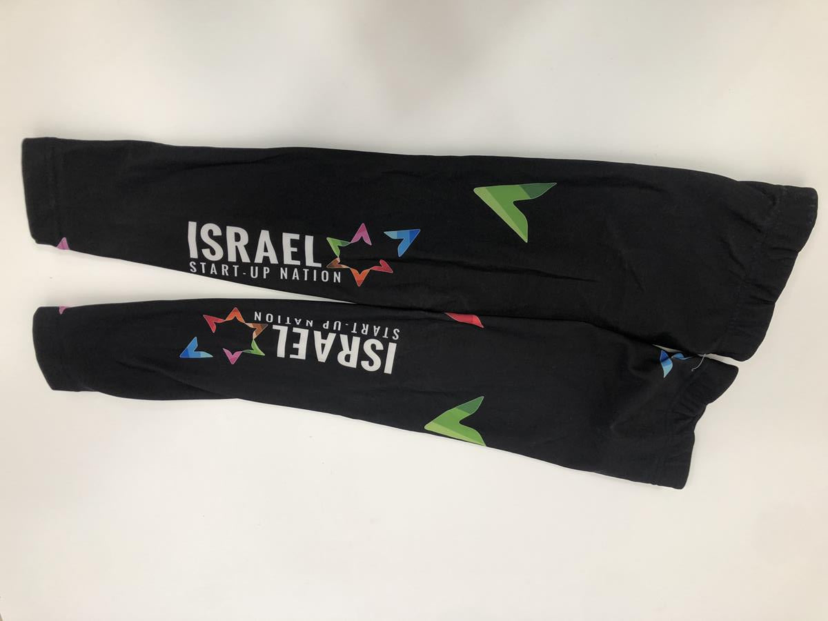 Team Israel Start Up Nation - Calentadores térmicos para piernas de Katusha