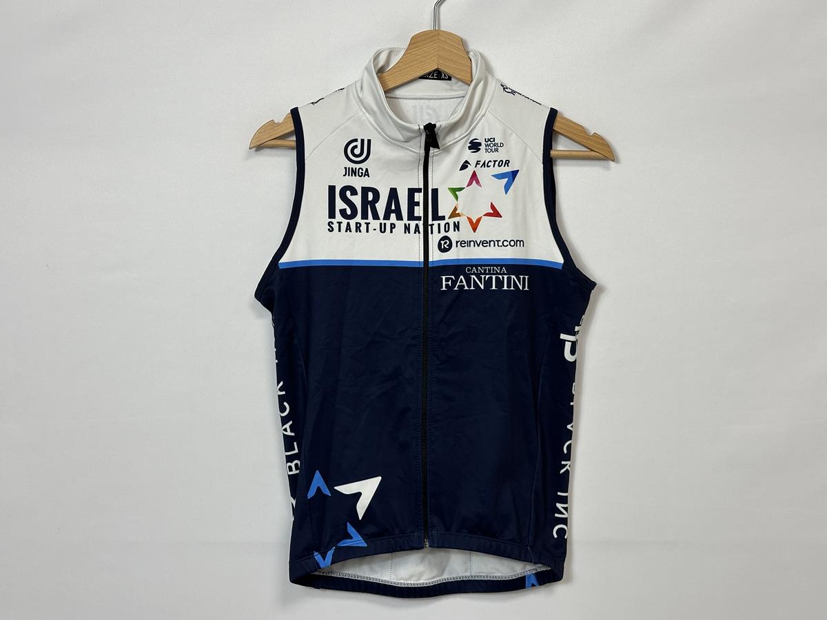 Team Israel Start Up Nation - Gilet coupe-vent thermique par Jinga