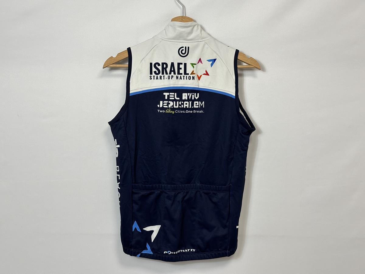 Team Israel Start Up Nation - Gilet coupe-vent thermique par Jinga