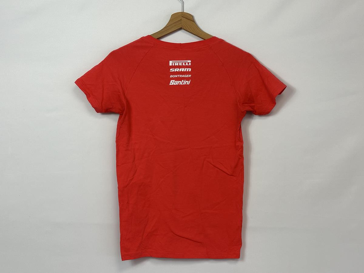 Team Trek Segafredo - Camiseta informal para mujer de Santini