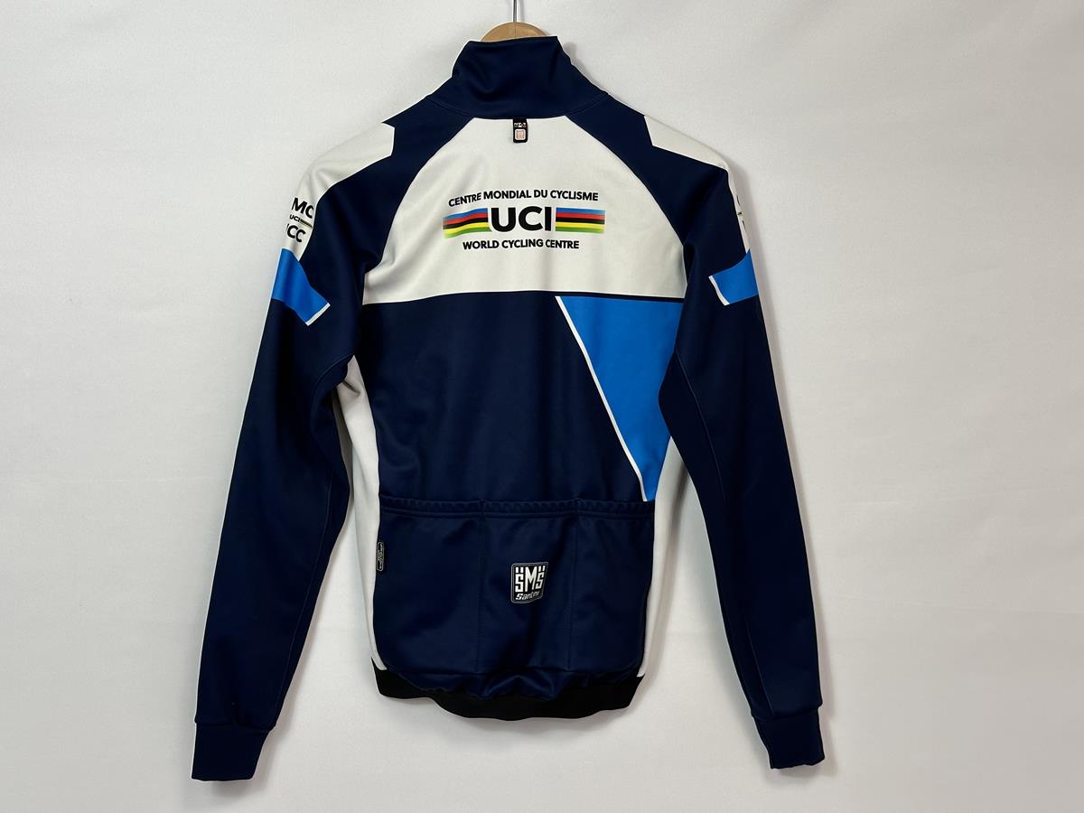UCI Women's Team L/S Soft Shell Winter Jacket by Santini