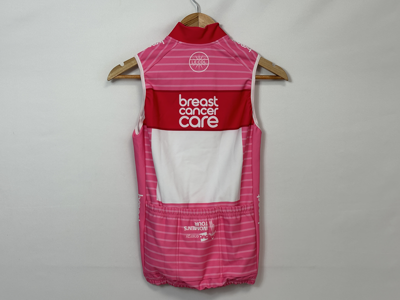 Women's Tour of britain breast cancer care points jersey from le col