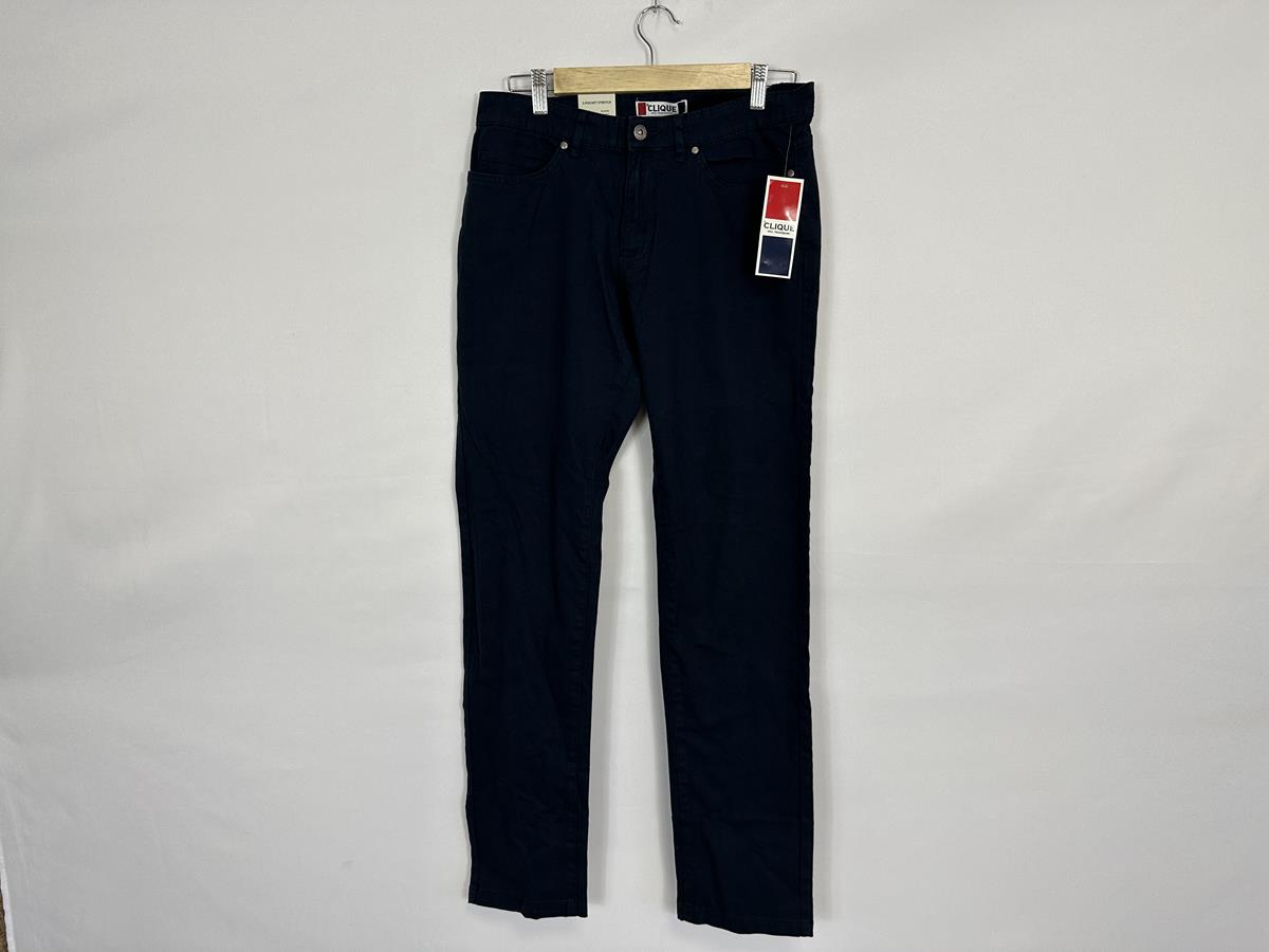 5-Pocket Stretch Casual Pants by Clique