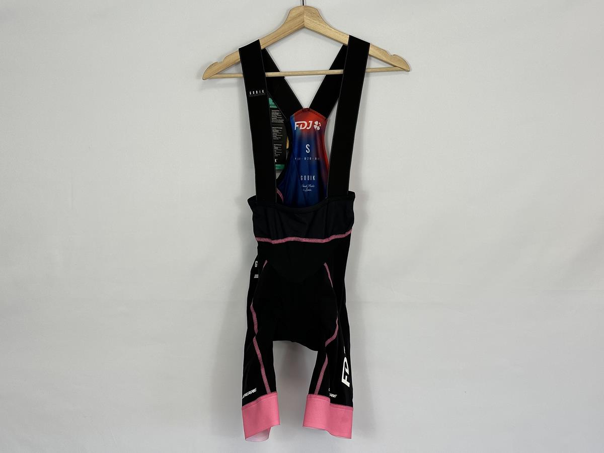 FDJ Cycling - Absolute WT Bib Shorts Pink Band by Gobik