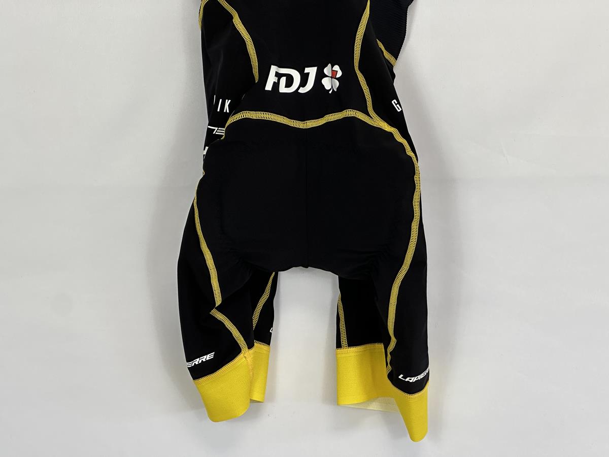 FDJ Cycling - Absolute WT Bib Shorts Yellow Band da Gobik