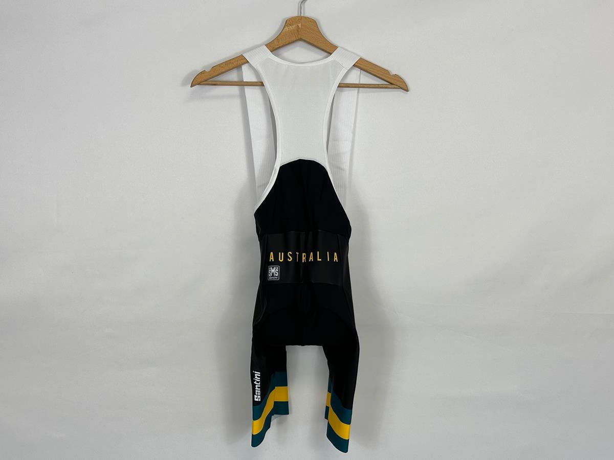 Nazionale australiana di ciclismo - Pantaloncini con bretelle da gara da donna 2022 di Santini