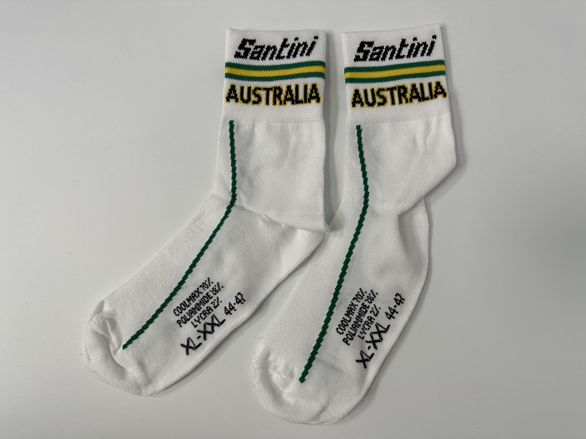 Equipo ciclista australiano - Calcetines de ciclismo de Santini