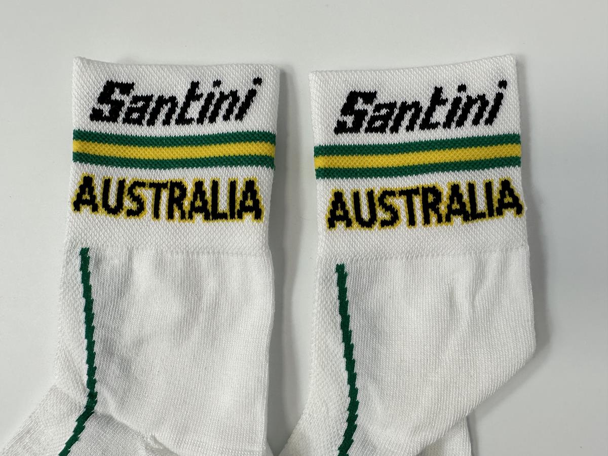 Équipe cycliste australienne - Chaussettes de cyclisme par Santini