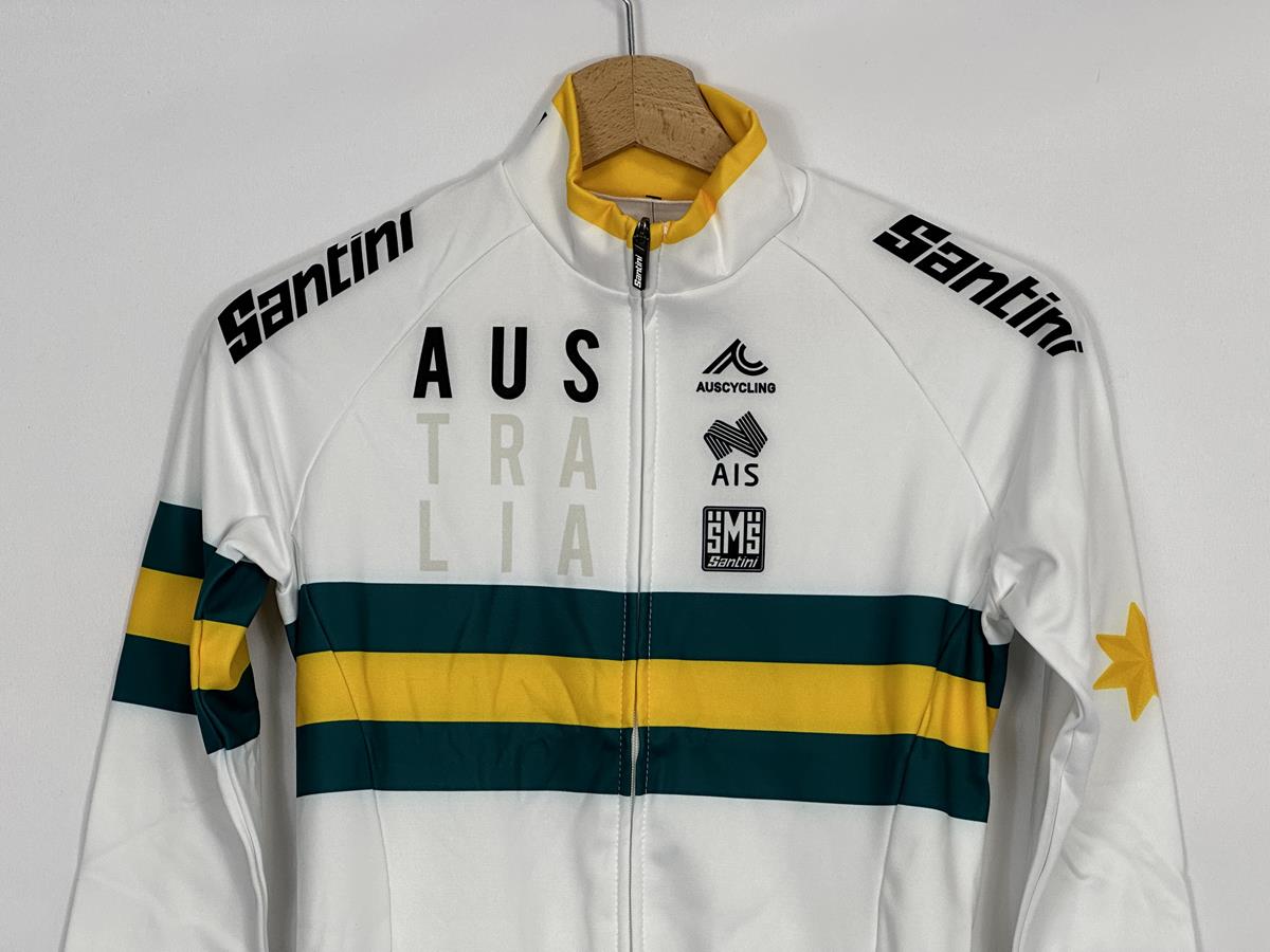 Équipe nationale australienne de cyclisme - Maillot thermique à manches longues de Santini