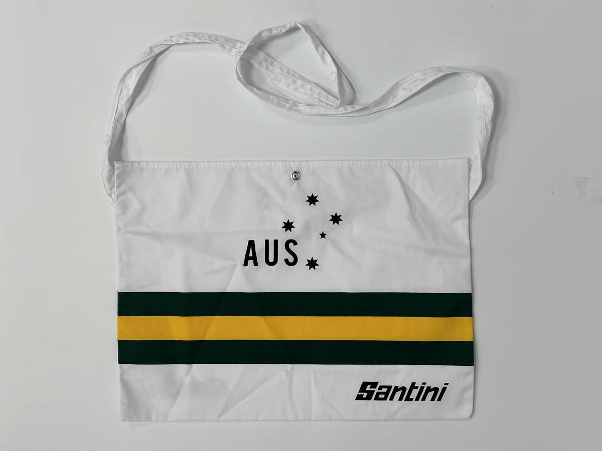 Équipe nationale australienne de cyclisme - White Musette par Santini