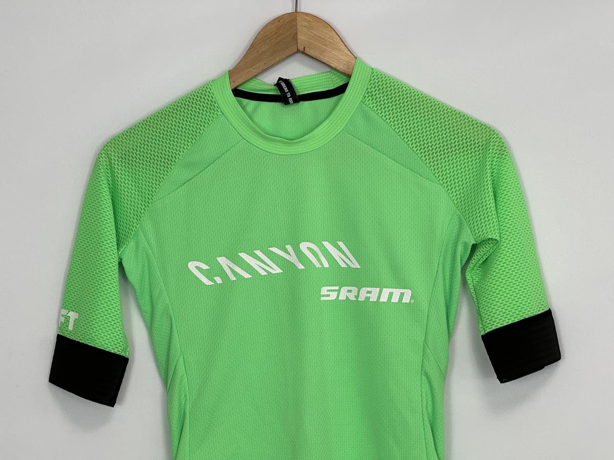 Canyon SRAM -Camisa de cascalho S/S feminina da Canyon