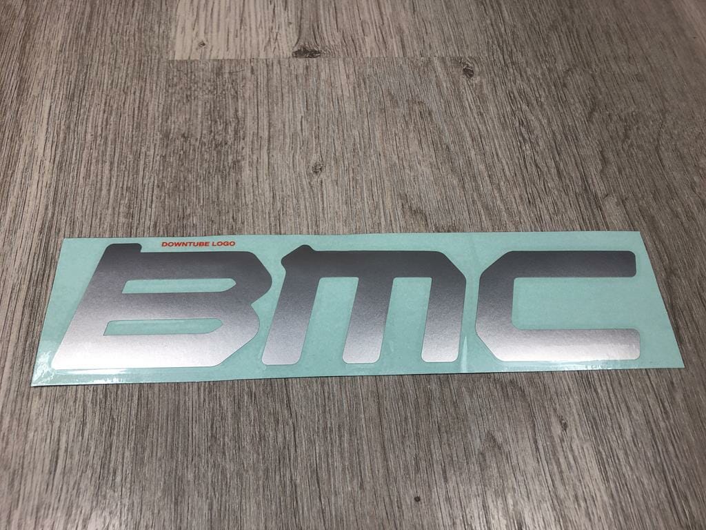 Down Tube Decals - Silver 00012444