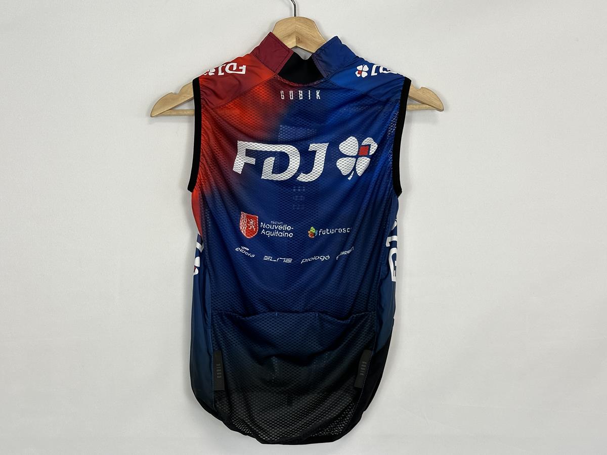 FDJ Cycling - Tasche per gilet in rete Plus WT di Gobik