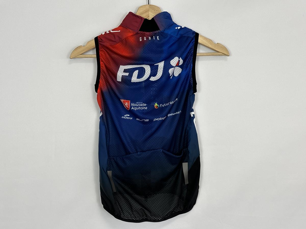 FDJ Cycling - Plus WT Women's Mesh Vest Pockets by Gobik