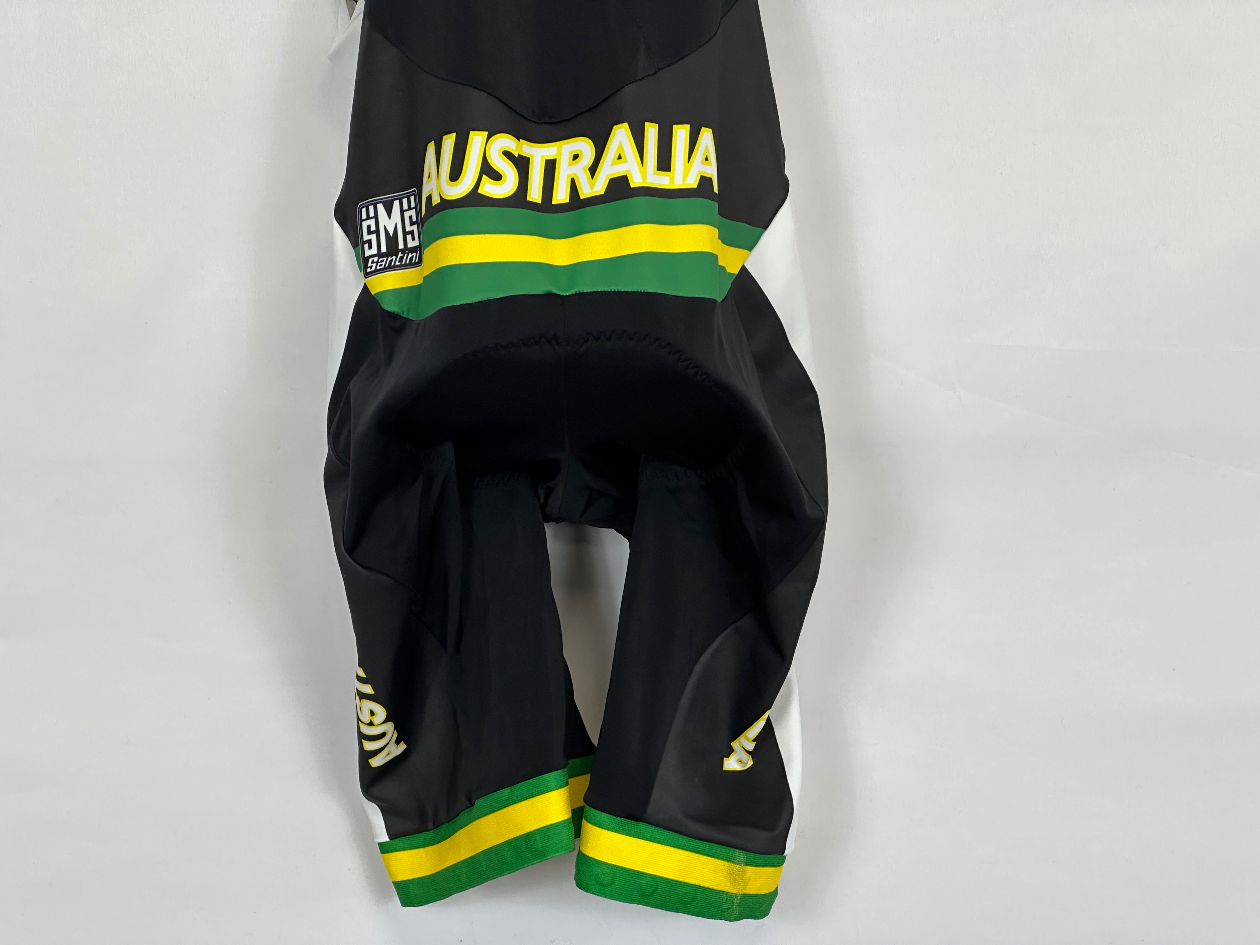 Garmin Cervélo Team - Culotte con tirantes regular del Campeonato Nacional de Australia de Santini