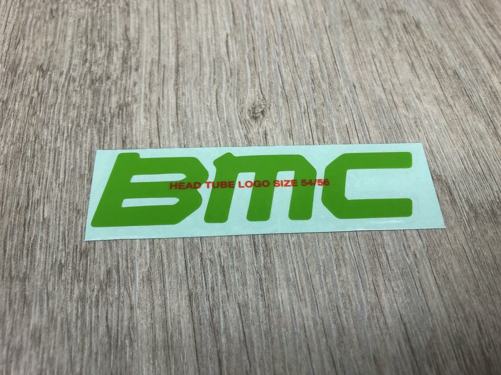 Head Tube Decals Size 54/56 - Light Green