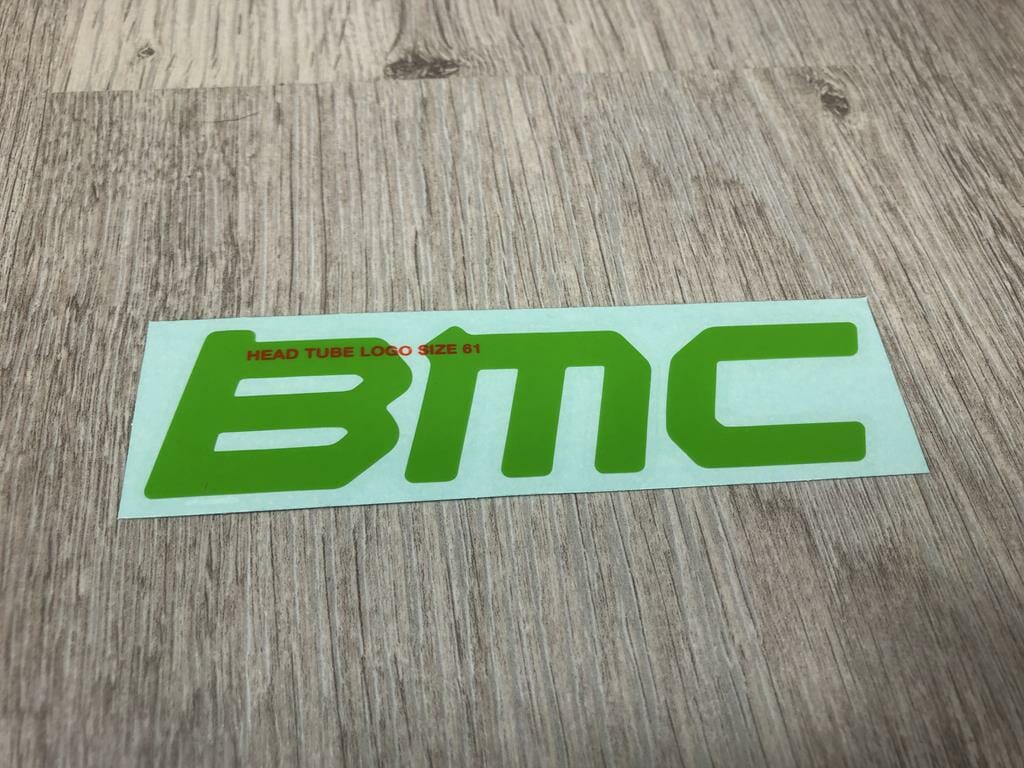 Head Tube Decals Size 61 - Light Green 00012490