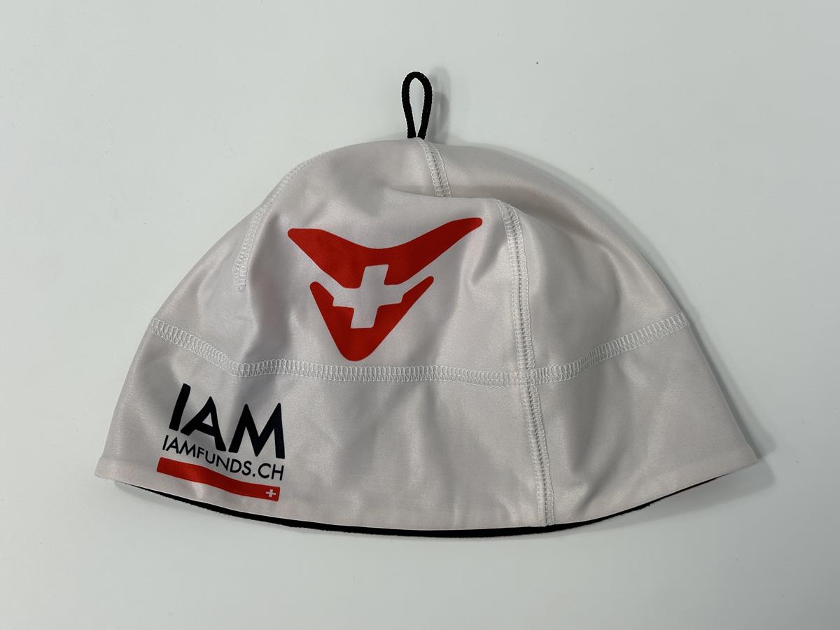 IAM Cycling Team - White Thermal Skull Team Cap by Cuore