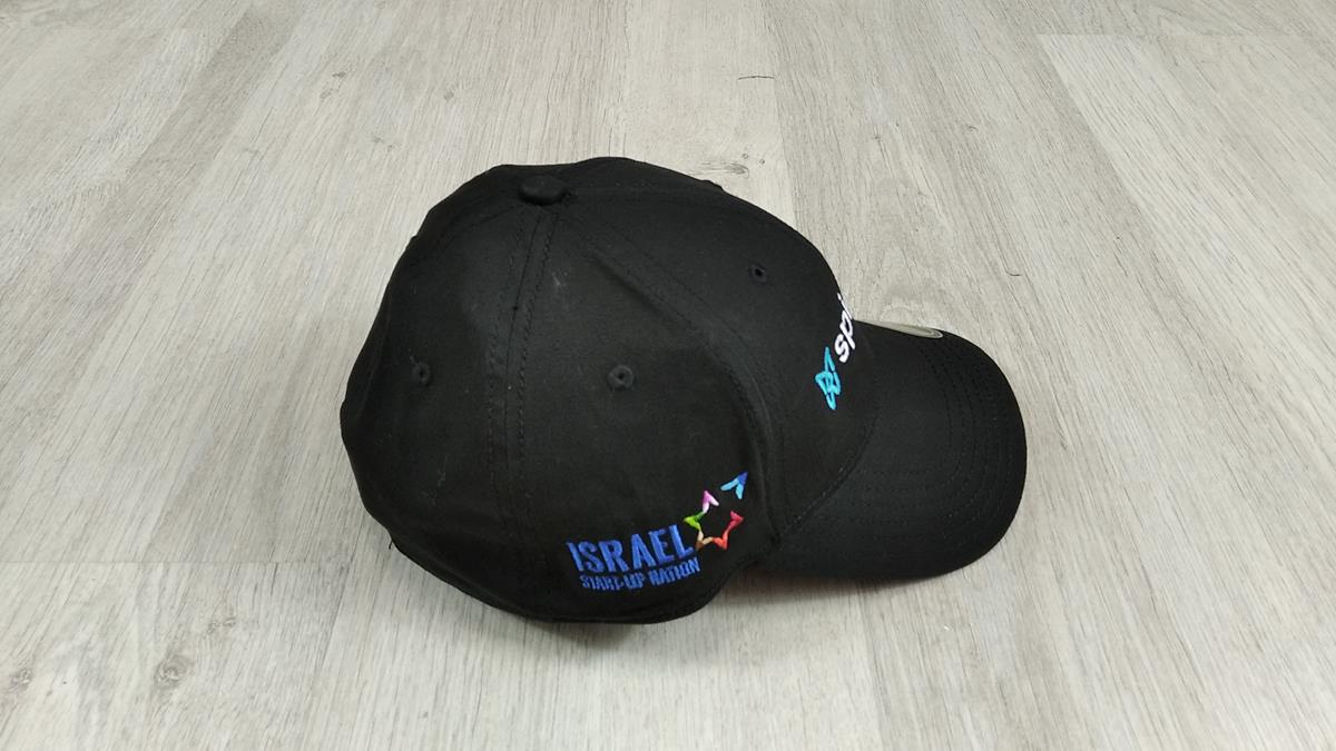 Israel Start Up Nation - AJM Spidertech A-Flex Black Cap