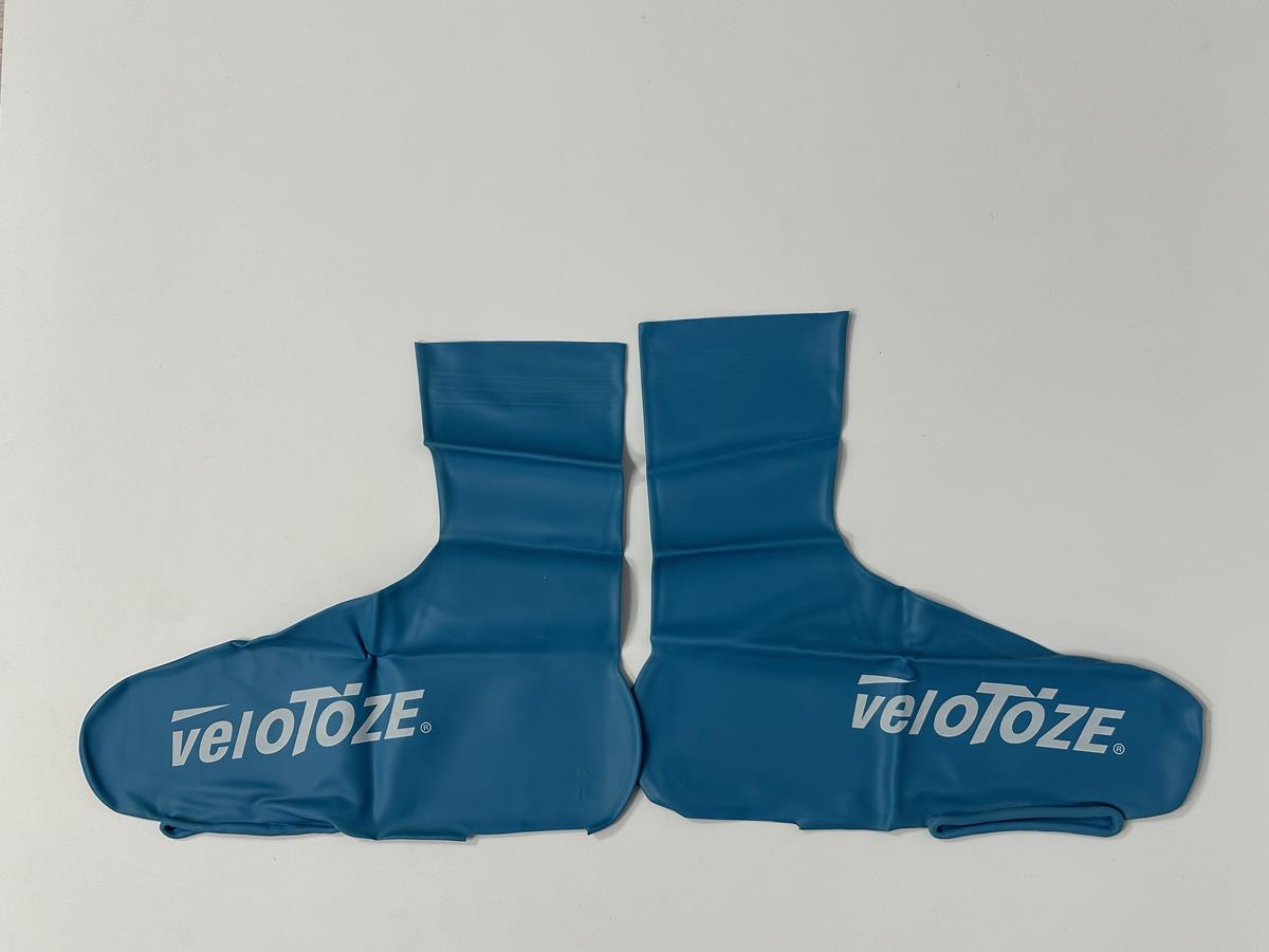 Tall Blue Shoe Covers Road 2.0 by Velotoze