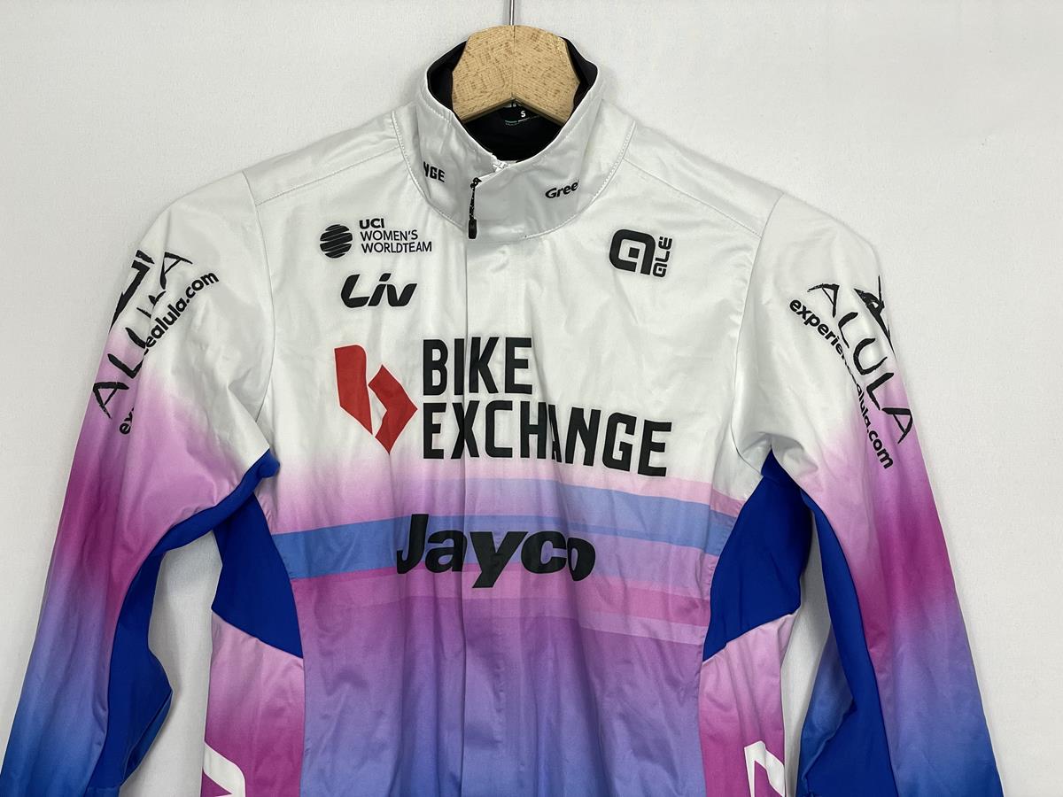 Team BikeExchange Femme - Veste de pluie et coupe-vent L/S par Alé