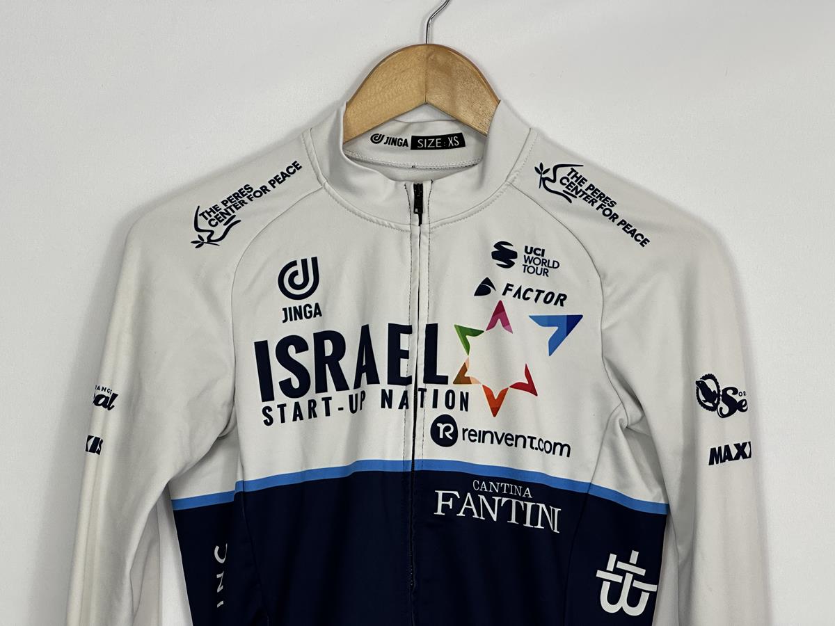 Team Israel Start-Up Nation - Long Sleeve Thermal Jersey by Jinga