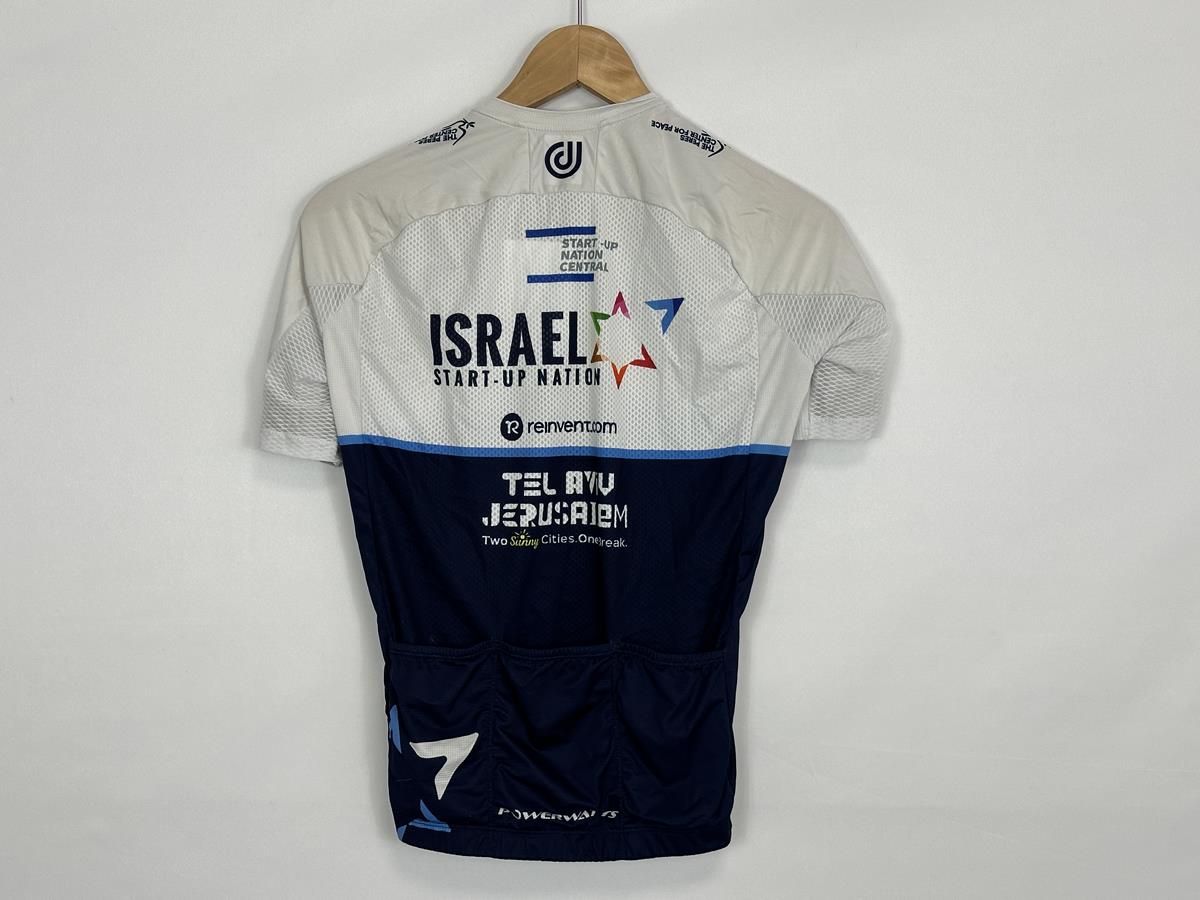 Team Israel Start-Up Nation - S/S Regular Mesh Jersey by Jinga