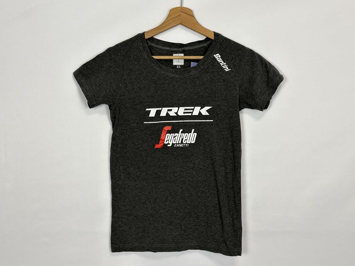 Trek Segafredo - Camiseta informal para mujer S/S de Santini