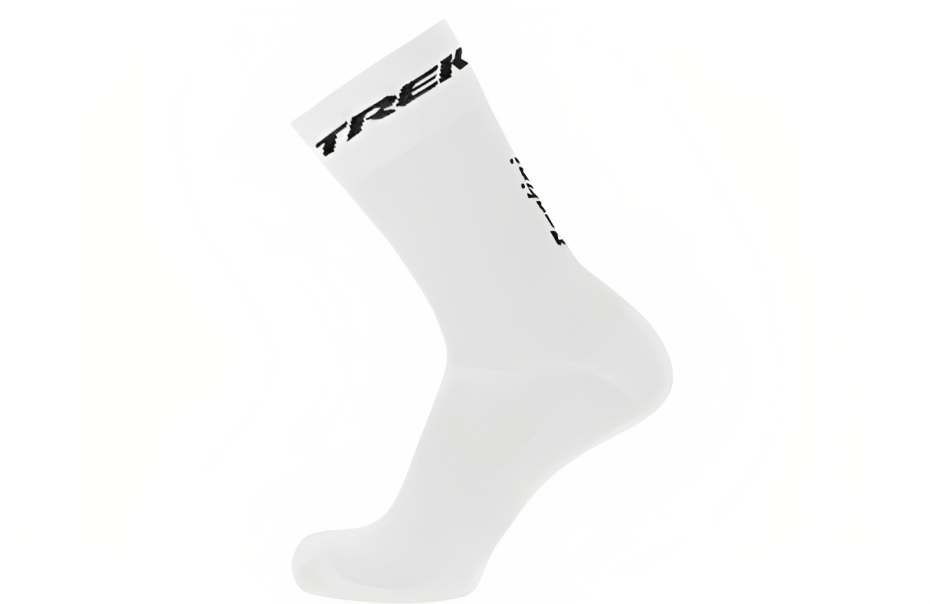 Trek Segafredo - White Team Socks by Santini