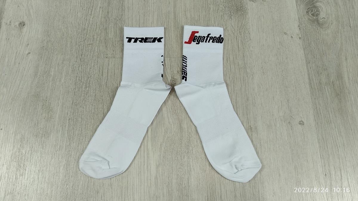Trek Segafredo - Women's White Socks by Santini