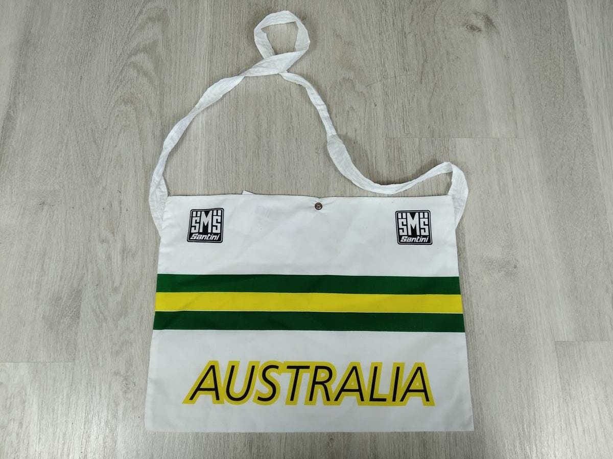 Australian Cycling Team - White Musette by Santini